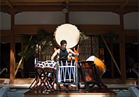 谷口拓也奉納太鼓